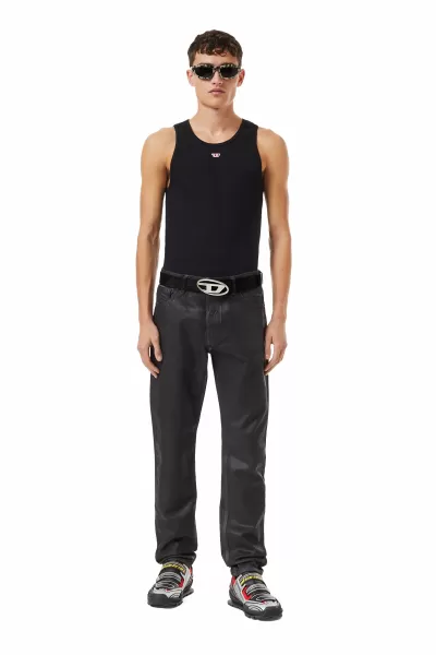 Negro T-Lifty-D Precio De Descuento Diesel T-Shirts Hombre