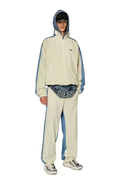 Azul Marino/Blanco Diesel Hombre Nuevo Producto Pantalones Y Shorts P-Bright