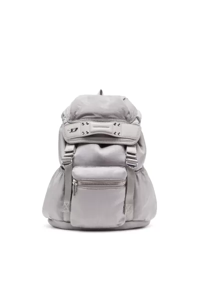 Precios De Lanzamiento Hombre Mochilas Nylon Mono Backpack S X Diesel Gris